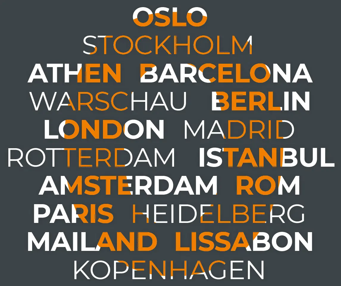 36 Null-Emissions-Zonen in Europa