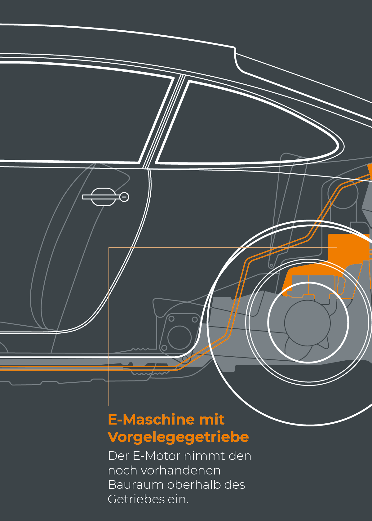 Stichzeichnung, Blaupause eines Porsche 911 (Ur-Elfer) um technische Zeichnung darzustellen